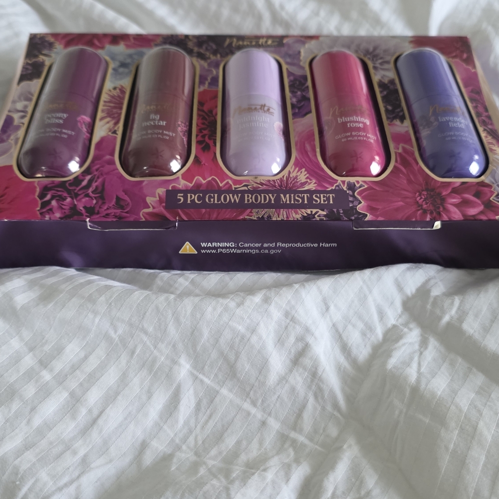 Nanette Lepore Glow Body Mist Collection